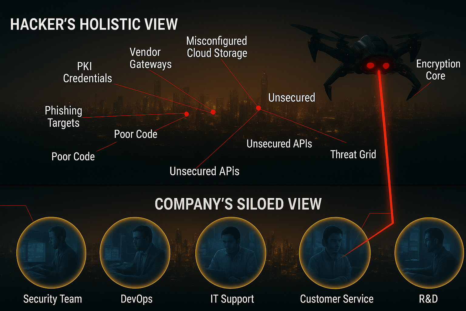 Cybersecurity Battlefield - Fragmented Defense